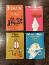 Lot of 4 HCDJ Lawrence Durrell Justine~Clea~Balthazar~Mountolive