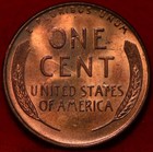 Uncirculated Red 1950-S San Francisco Mint Copper Lincoln Wheat Cent — photo 2