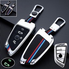 Alloy Silicone Car Key Case Cover For BMW 1 2...