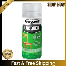 Rust-Oleum 1906830 Lacquer Spray, 11-Ounce, Gloss Clear (Packaging May Vary)