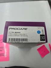 PROCARE 79-83000 Universal Cervical Collar 3" White/Gray - NEW!!!
