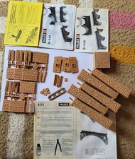 H0 FALLER BRÜCKENTEILE VIADUKTTEILE PFEILER Zubehör Ersatzteile 545-546-533