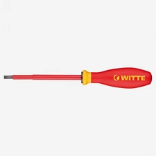 Witte Pro VDE Slotted Screwdriver, 4.0 x 100mm
