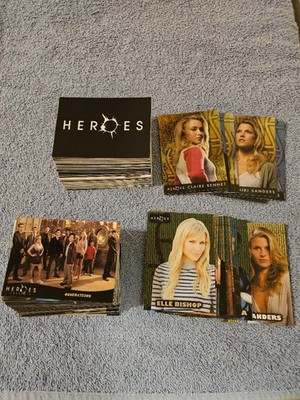 Topps Heroes card sets season 1 (90),  season 2 (90) + both 10 card insert sets