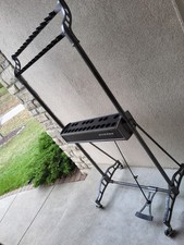 Musser M661C Orchestra Chimes rack/cart only 1-1/2" tube Tubular Bells LOWERED 