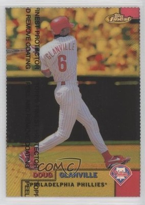 1999 Topps Finest Gold Refractor 22/100 Doug Glanville #86 11pj
