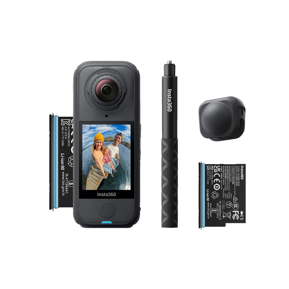 INSTA360 X4 Air Starter-Bundle Actioncam , WLAN, Touchscreen