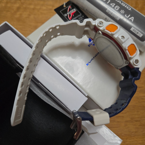 CASIO G-SHOCK GA-110PS-7AJR Evangelion Rei Ayanami Quartz From Japan Unused - Picture 6 of 8