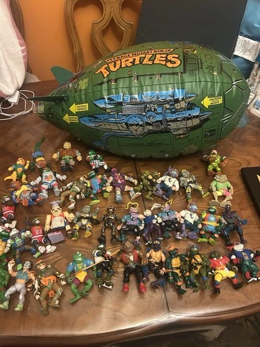 Vintage TMNT Teenage Mutant Ninja Turtles Action Figures 80's/Early 90's lot