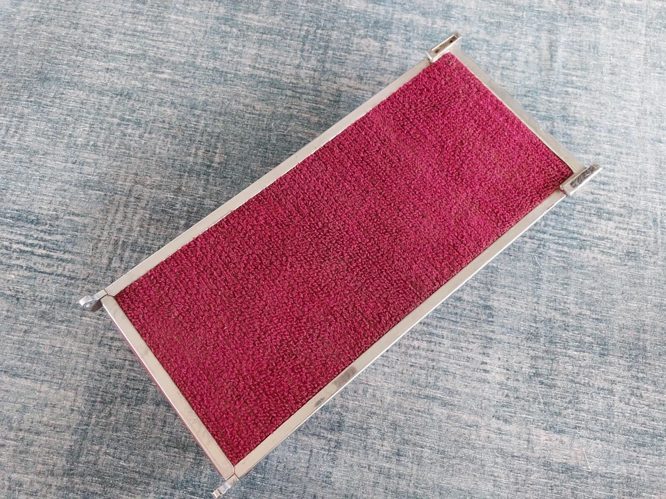 Dodge Charger 1966 1967 consola trasera placa superior reposabrazos Mopar moldura interior rojo Foto 4 de 4