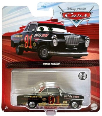 RANDY LAWSON #91 - Racer Disney Pixar Cars 1:55 Die-cast Auto Metall Neu