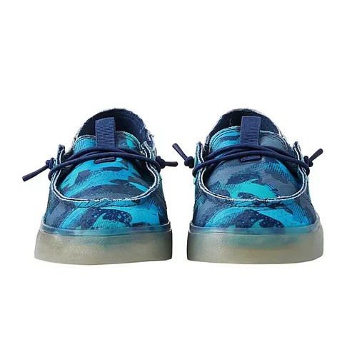 Member's Mark Jungen leuchtender Spielschuh Größe 8 Haie marineblau - Bild 4 von 8