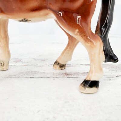 Vintage Japan Ceramic Brown Pony Horse Figurine | eBay