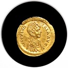 Aelia Pulcheria. Augusta, AD 414-453. Gold Tremissis, NGC MS 5/5-4/5