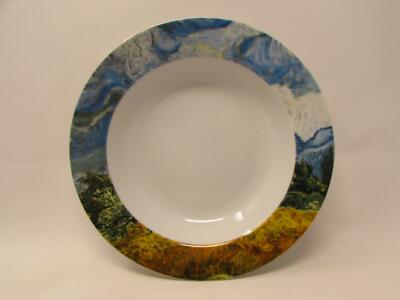 Vincent by Sakura Rim Soup Bowl Vincent Van Gogh Meadow Sky Painting b351 |  eBay