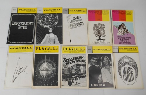 Large lot 83 Vintage Playbill Magazines 60s & 70s Grease, Hair, Tommy +Many More - Picture 7 of 10