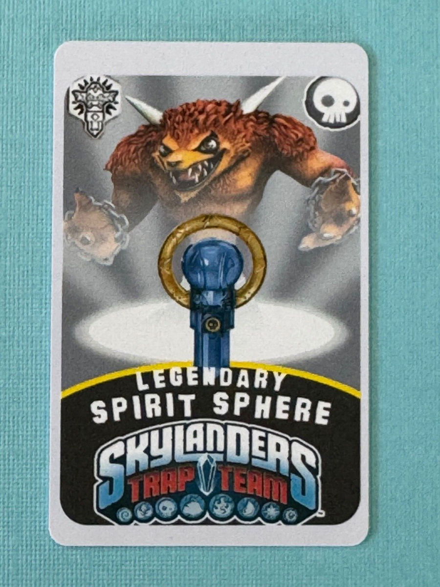 Skylanders Trap Team Legendary Spirit Sphere Trap NFC Card