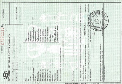 91310 175564 fuse box for HYUNDAI ELANTRA 2.0 CRDI 2003 - Zdjęcie 4 z 8