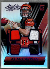 B1157 2014 Absolute Leather and Laces Football Purple LLAM A.J. McCarron Ball/20