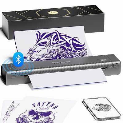Phomemo TP81 Tattoo Printer, Stencil Printer Rechargeable