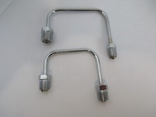 Chrome Zinc Proportioning Valve To Master Cylinder Brake Lines 4509c
