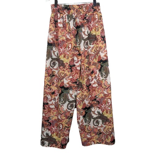 BUCKLE DAYTRIP Beachy Boho Paisley Floral Flyaway Wide-Leg Pant Size Large (10) - Picture 3 of 10