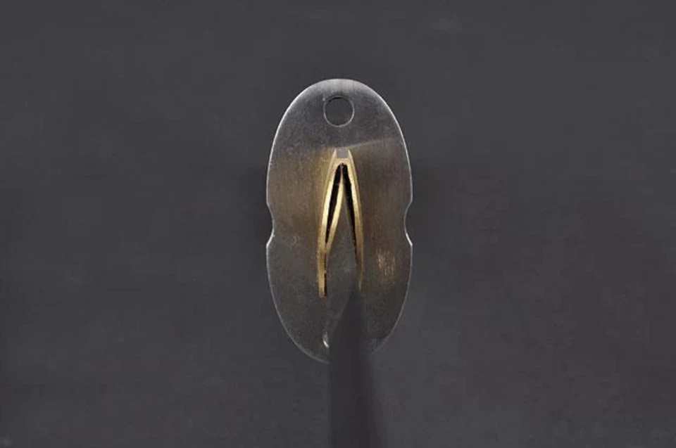 Espada Wakizashi Tática Japonesa, Forjada à Mão, Aço Manganês, Afiada - Imagem 4 de 4