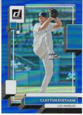 Clayton Kershaw 2022 Donruss Holo Blue Variation