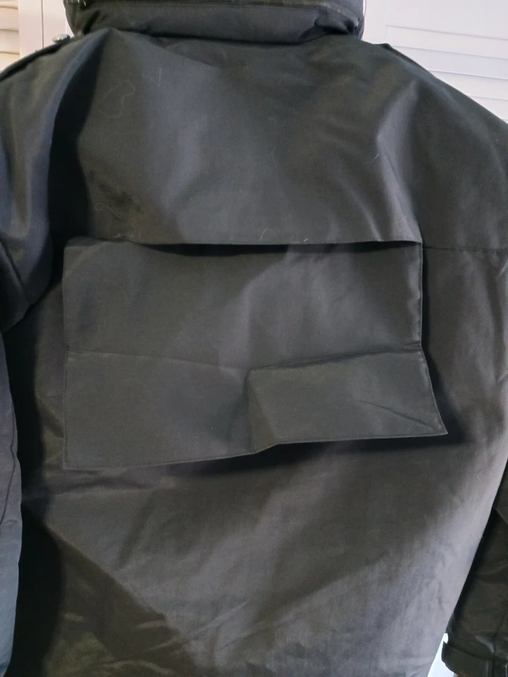 B.DRY® Parka w/Liner, Waterproof, Breathable Blauer 9860, Black, Without Liner - Image 3 of 4