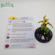 Heroclix Avengers Assemble set Ex Nihilo 056 Super Rare figure w/card