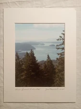 ART - Signed Joy Chaitin 35mm Photograph 14x11 San Juan Islands Modern Art Print