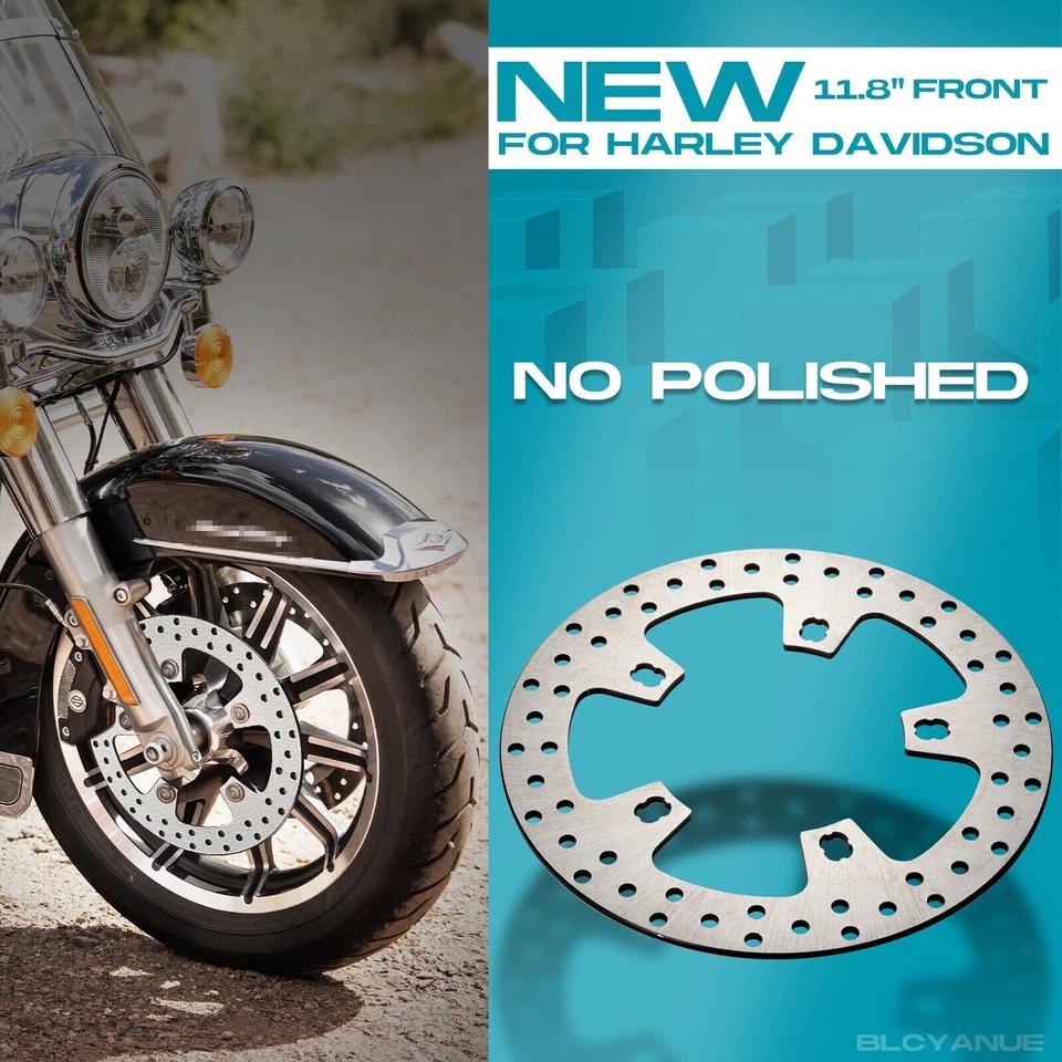 11.8" Front Brake Rotor For Harley Road Glide FLTRX Street Glide Special FLHXS - Image 4 of 4