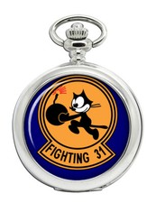 VFA-31 Tomcatters Squadron USN Pocket Watch
