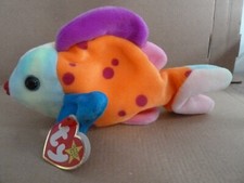 TY BEANIE BABIES LIPS THE FISH