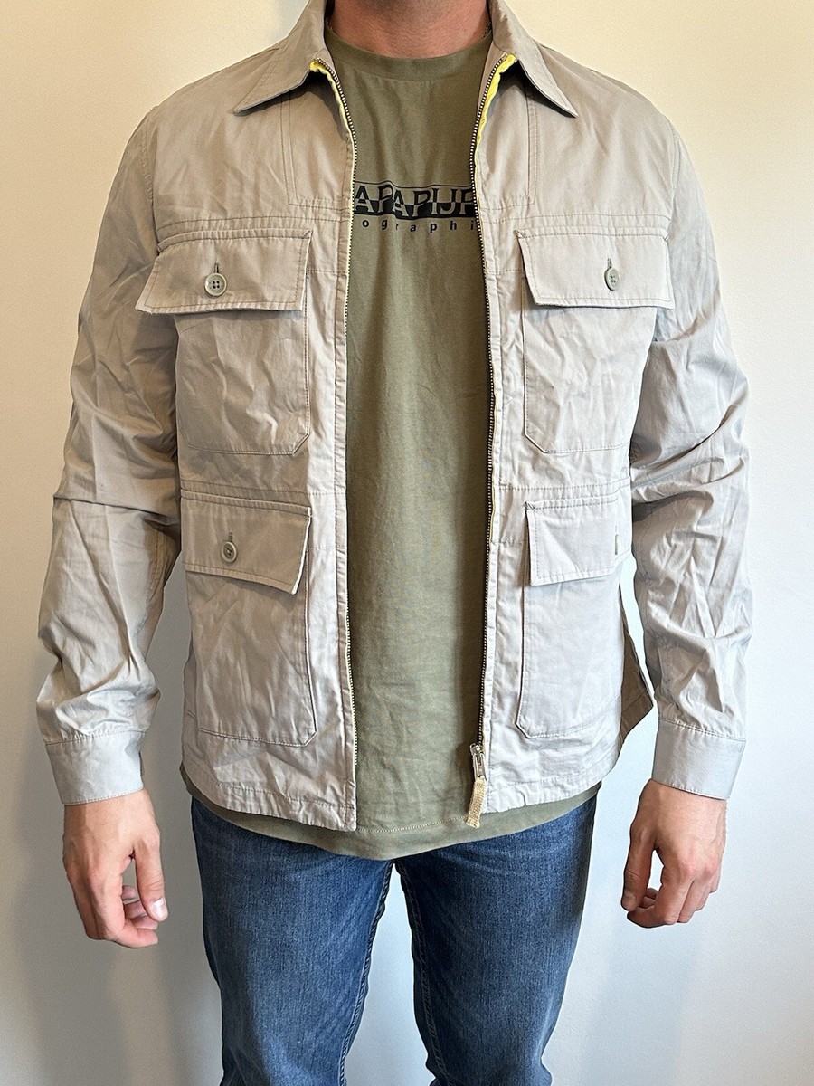 Belstaff Dalesman Overshirt cloud grey/yellow oxide Medium