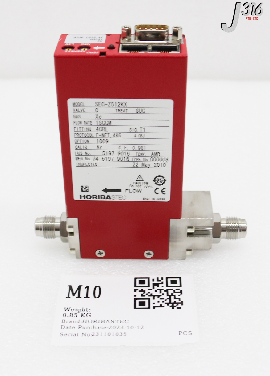 M10 HORIBASTEC MFC Z500 SEC-Z512KX