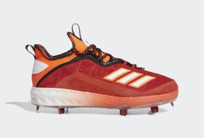 Adidas Icon 6 Boost ASG AT Ambassador Metal Baseball Cleats FZ0313 Size 9.5 Red