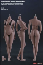 1/6 TBLeague Female Seamless Body Suntan Large Bust S12D w/Steel Skeleton Phicen
