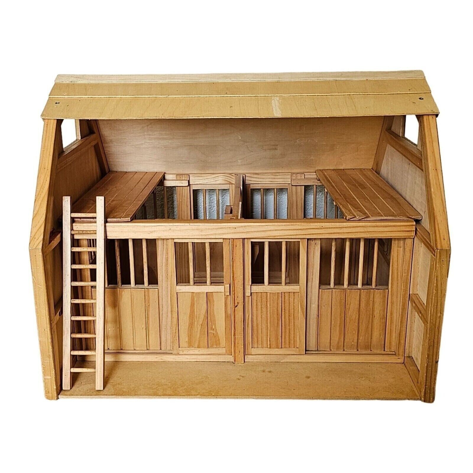 Breyer wooden toy horse barn eBay