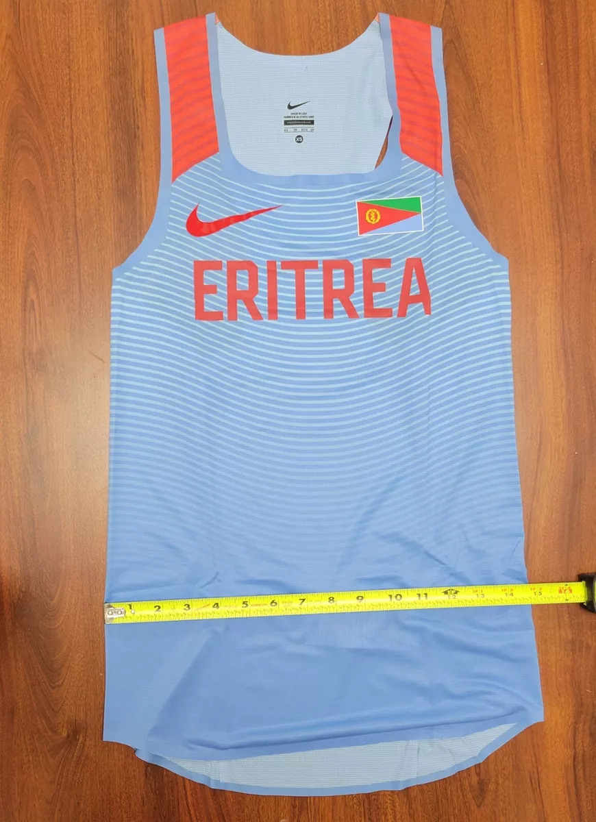 New Nike Pro Elite Eritrea Track Field Running Singlet MADE IN USA Mens Size XS