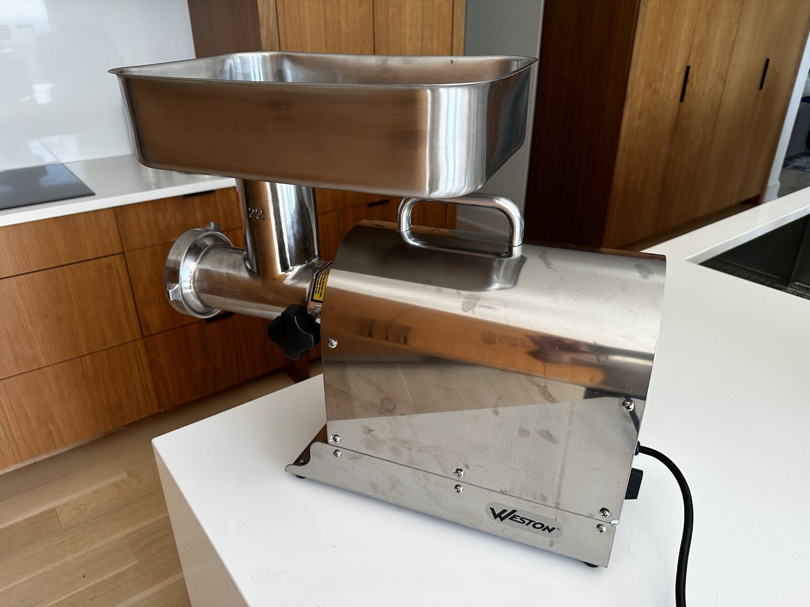 Weston Commercial Electric Meat Grinder & Mixer eBay