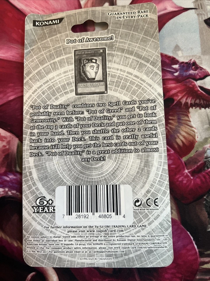 Yu-Gi-Oh! Duelist Revolution Blister Pack Unlimited Print Sealed - Image 2 of 2