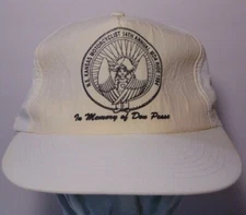 Vintage 1994 MDA Motorcycle Ride Topeka Kansas MOTORCYCLES ART NYLON TRUCKER HAT