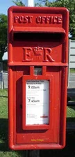 Photo 6x4 Close up, Elizabeth II postbox, Cardewlees Postbox No. CA5 122. c2016