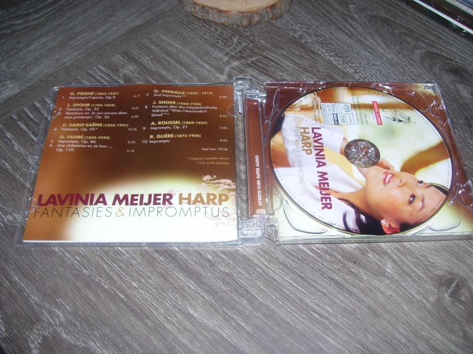 Lavinia Meijer - Harp Fantasies & Impromptus * SACD 2011 Europe Super Audio CD * - Bild 2 von 3