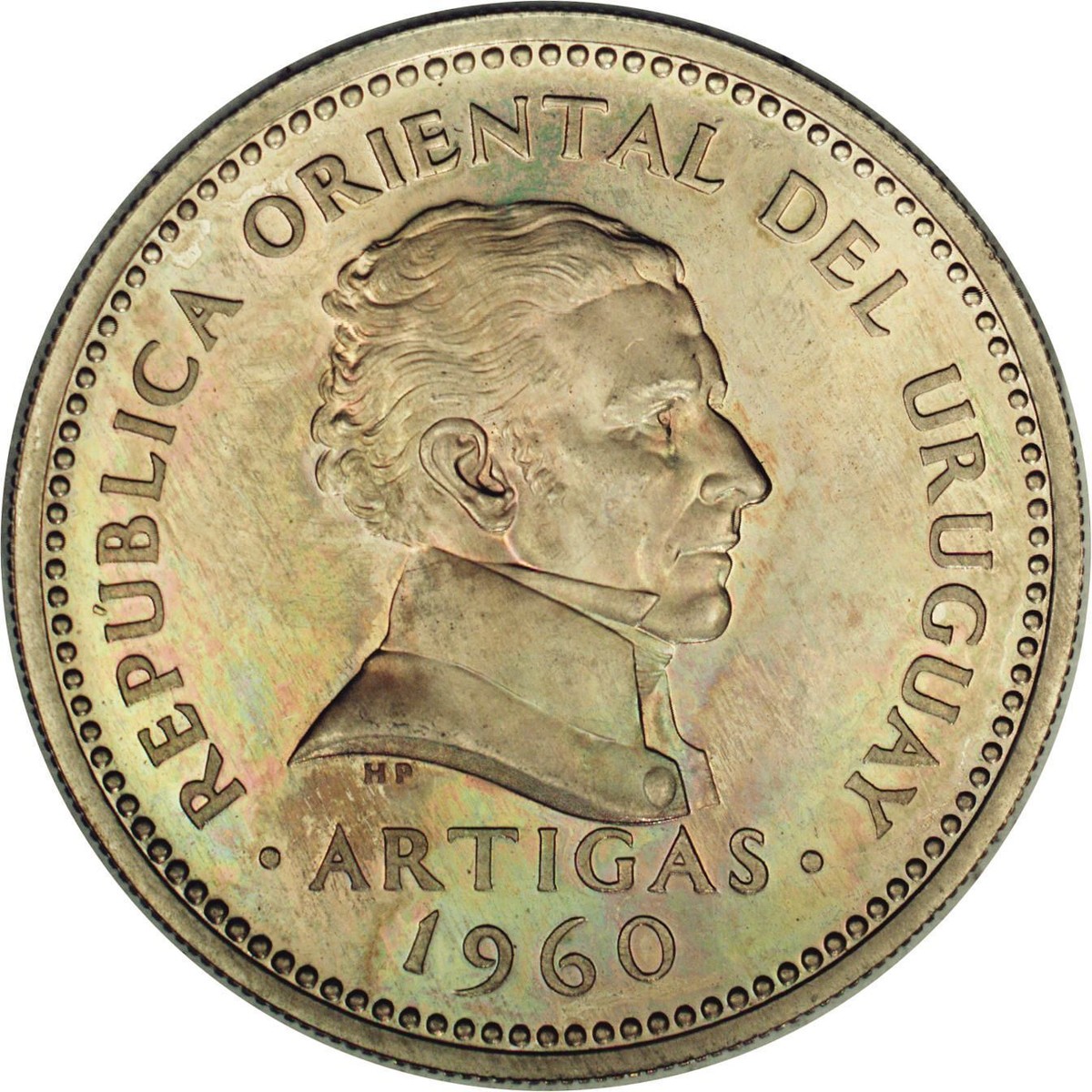 Uruguayan Coin Uruguay 1 Peso | Jose Gervasio Artigas | 1960 | eBay