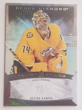 2023-24 Black Diamond Hockey #BDS-JS Juuse Saros Diamond Stars /299