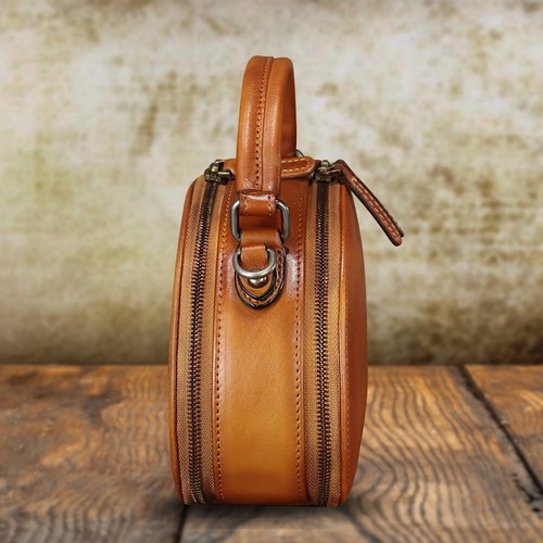 Genuine Leather Small Purse Phone Bag for Women Crossbody Shoulder Bag Satchel - Picture 8 of 14