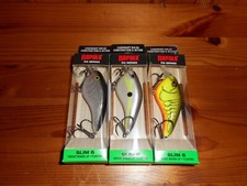 Rapala Otts Garage OGS-6 Slim 6 Circuit Board Lip Balsa Crankbait (3) Color Set
