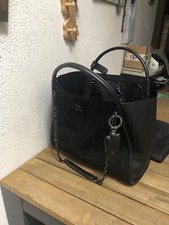 RACHEL PARCEL FOR ITZY RITZY BOSS DIAPER TOTE BLACK 4 STRAPS LIMITED EDITION EUC